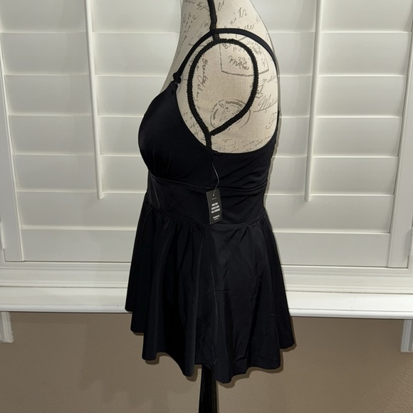 Torrid Wire-Free Racerback Tankini Black - Picture 6 of 13